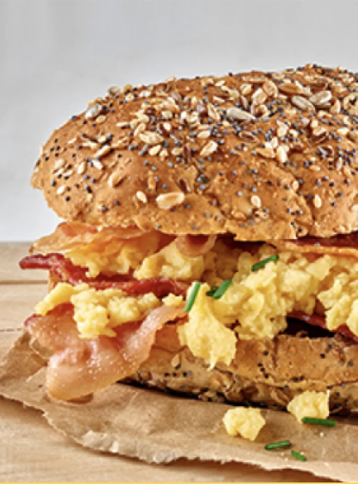 Sunbake - Scrambled-Egg-and-Bacon-Roll 1