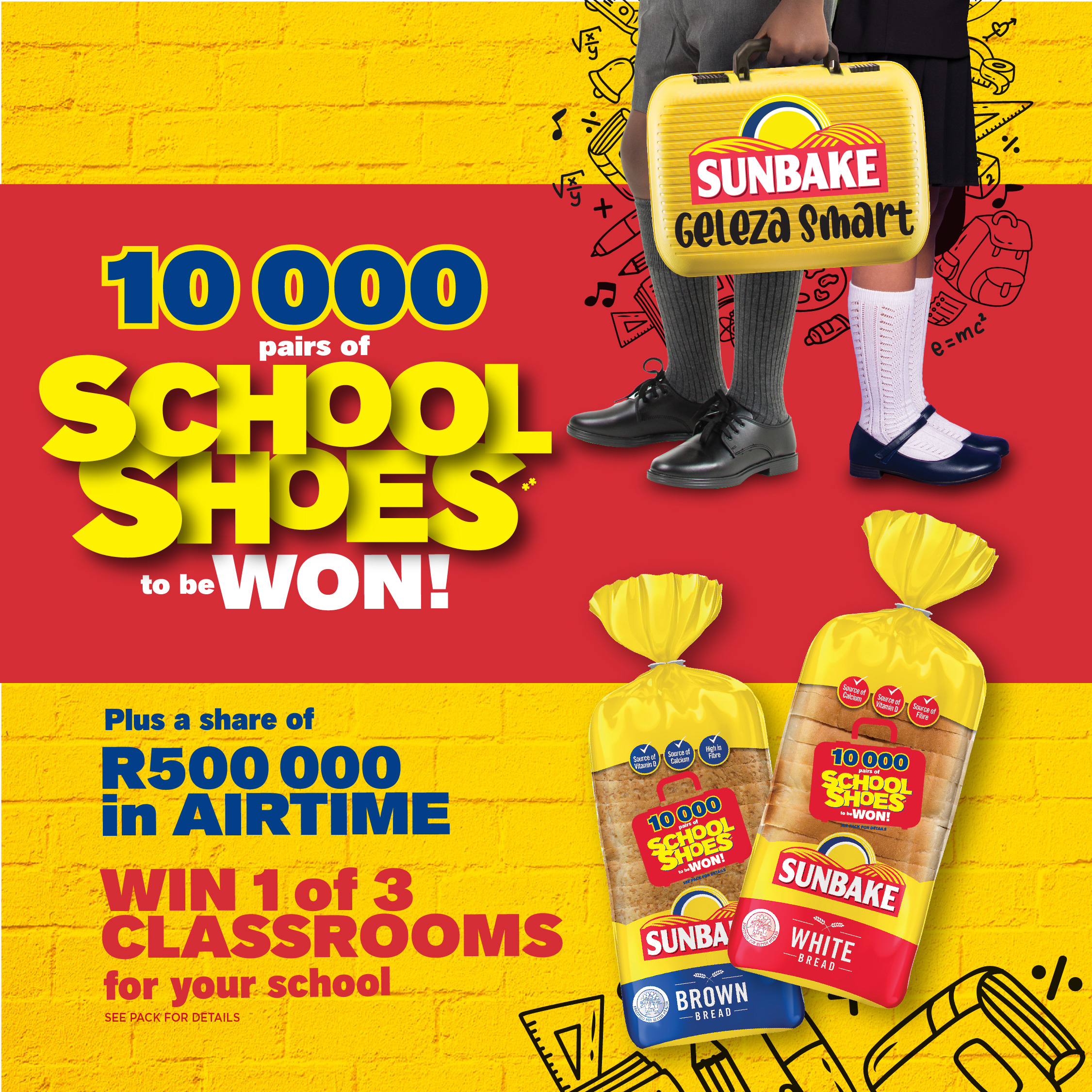10000 pairs of school shoes to be won!
